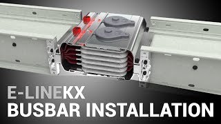 Busbar Trunking Installation  ELine KX  EAE Elektrik [upl. by Ellednahs]