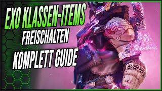 Exo Klassengegenstände KOMPLETT Guide  Destiny 2  Lightfall [upl. by Past881]