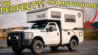 This 4x4 Ford F250 Class C Off Grid Motorhome has it ALL [upl. by Ailhad534]