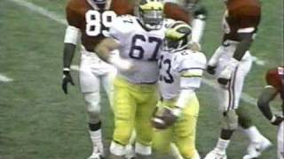 1988 HOF Bowl Michigan 28 Alabama 24 PART 1 [upl. by Jarrow]