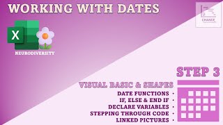 Date perfection with Excel tips and tricks  Step 3 [upl. by Ayocat]