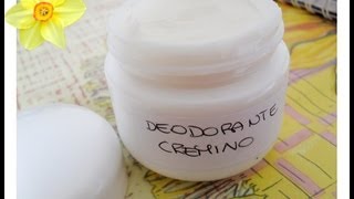 DEODORANTE cremino FAI DA TE ricetta SUPER FACILISSIMA ed efficace  Le Ricette di Jennifer [upl. by Im]