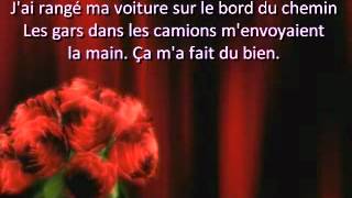 Issabelle Boulay  Entre Matane et Baton rouge Lyrics [upl. by Alenairam]