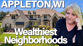 Top 5 Wealthiest Neighborhoods in Appleton WI 2023  Best Places to Live [upl. by Gusty]