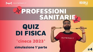 Simulazione Test Professioni Sanitarie 2024  Quiz Fisica [upl. by Irakuy7]