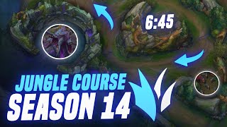 Season 14 COMPLETE Jungle Guide  FREE Challenger Jungling Course  League of Legends [upl. by Ecyal]