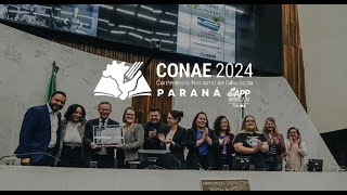 Lançamento da Conae 2024 no Paraná [upl. by Ayet]