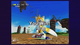 Sonic Adventure DX Directors Cut  Episode 18  Racing in air and garbage [upl. by Russ807]