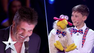 HILARIOUS double act Jamie and Chuck are as chick as thieves  The Final  BGT 2022 [upl. by Ettena]