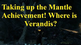 ESO Taking Up the Mantle Achievement and Title Where is Verandis [upl. by Ellednahc]