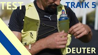 Le premier Gilet d’hydratation DEUTER  TRAICK 5 ✦ TEST ✦ 4K [upl. by Koetke]