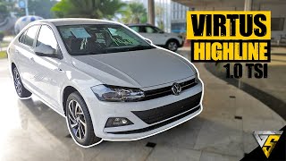 VOLKSWAGEN VIRTUS HIGHLINE 10 TSi 2021  SERÁ QUE É UMA BOA OPÇÃO PARA FAMÍLIA [upl. by Arykat415]