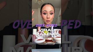 MOST OVERHYPED VIRAL MAKEUP part 2 [upl. by Anaigroeg]