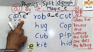 English RWEVaranasiBatch2 Split Digraph or Magice Ruleg makes j sound with e i y [upl. by Shurlocke]