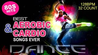 Nonstop Workout Music Best Aerobic amp Cardio Songs Ever 80S Hits For Fitness amp Workout [upl. by Charla]