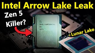 Intel Arrow Lake amp Lunar Lake Leak Can AMD Zen 5 Survive Q4  Coral Rapids Details [upl. by Semele547]