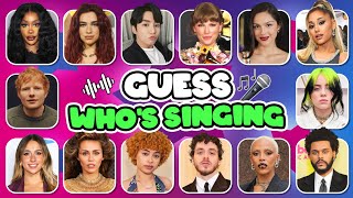 Guess Whos Singing 🎤🎵  MOST VIRAL TIKTOK SONGS 2024  Doja Cat Tate McRae Jack Harlow Tyla [upl. by Fulmer]