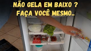 Geladeira CCE não gela parte de baixo [upl. by Durning783]