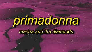 MARINA  PRIMADONNA nightcore Lyrics  i really dont know why its such a big deal though [upl. by Odetta]