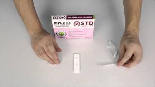 How to use hepatitis C rapid test kit  STDrapidtestkitscom [upl. by Dougall]