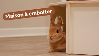 Une maison confortable pour tes petits rongeurs et lapins  Maisons à assembler de TRIXIE [upl. by Baudelaire]