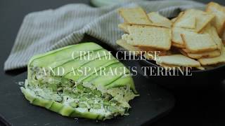 Cream Cheese and Asparagus Terrine [upl. by Murrah]