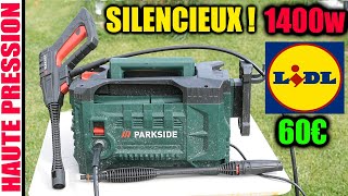 LIDL nettoyeur haute pression PARKSIDE PHDS 110 A1 Silent 74BAR 1400W Pressure Washer SILENCIEUX [upl. by Penoyer965]