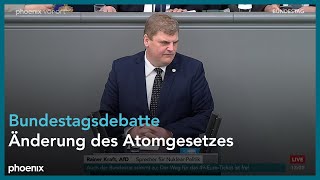 Bundestagsdebatte zur Änderung des Atomgesetzes am 310323 [upl. by Vernon]