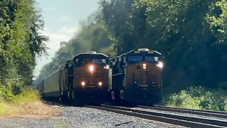 Railfanning CSX Trains in Avon IN FT Avon Yard DriveThru [upl. by Eyllom]