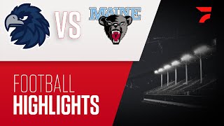 Highlights Monmouth vs Maine  2024 CAA Football [upl. by Laup]