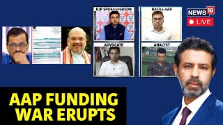 Arvind Kejriwal News Live  ED Heat On AAP  Over Rs 7 Crore Foreign Funding To AAP  News18 N18L [upl. by Dex]