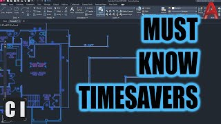 5 Must know AutoCAD Shortcuts amp Time Saving Commands AutoCAD Productivity Tips [upl. by Bomke]