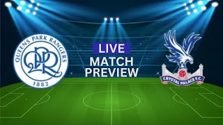 QPR VS CRYSTAL PALACE EFL 20242025 [upl. by Eonak]