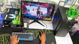 ₹10200 Powerful Budget PC full setup i7 16gb ram 256gb SSD Unboxing 🖥️ for gaming free fire gta5 min [upl. by Swehttam258]