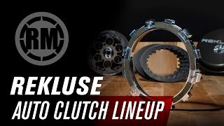 Rekluse Motorcycle Auto Clutch Lineup [upl. by Anwahsit798]