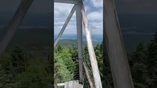 Snowy mountain Adirondacks fire tower [upl. by Thilde766]