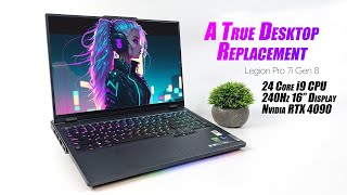 Lenovo Legion 9i 2023 RTX 4090 gaming laptop review [upl. by Burtis]