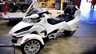 All New 2014 Can Am Spyder RT  1st Real Test Ride  TestRides [upl. by Acenes353]