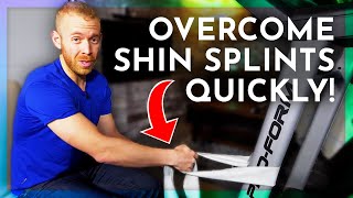 How I Overcame Shin Splints in 3 MINUTES a Day  Triathlon Taren [upl. by Seka]