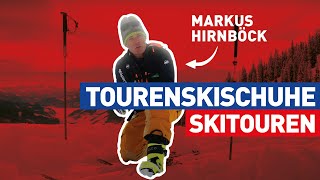 Tourenskischuhe So gelingt der Aufstieg – Skitouren mit Markus Hirnböck  Schau amoi [upl. by Fay]