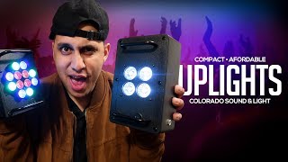 Affordable  Compact MOBILE DJ Uplights CSNL Uplight Review [upl. by Aremmat]