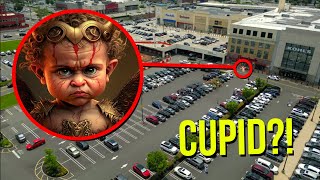 DRONE CATCHES CUPID ON VALENTINES DAY AT ABANDONED MALL CRAZY [upl. by Shurwood199]