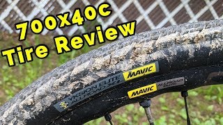 Mavic YKSION Allroad XL 700x40c Rider Review Widths and Weights Gravel Tire [upl. by Anirpas693]