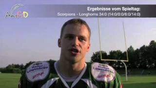 AmFiDTV GFL  Schwäbisch Hall Unicorns  Plattling Black Hawks 5927 [upl. by Claudy]