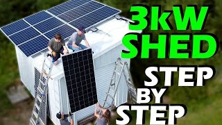 DIY  3kW Solar Panel System Installation  Step by Step [upl. by Linus304]