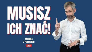 41 Bohaterowie literaccy których trzeba poznać przed maturą [upl. by Anailuy]