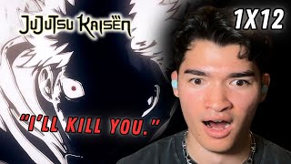 BEST EPISODE BY FAR  Jujutsu Kaisen Season 1 Episode 12 Reaction [upl. by Ryter]