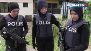 Polis wanita bantu Ops Cantas Khas [upl. by Hughie608]