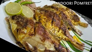 Tandoori Pomfret Restaurant style Quick and Easy Recipe cookingwithsanchita [upl. by Azilef947]