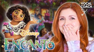 Vocal coach reacts to ENCANTO [upl. by Ysset177]